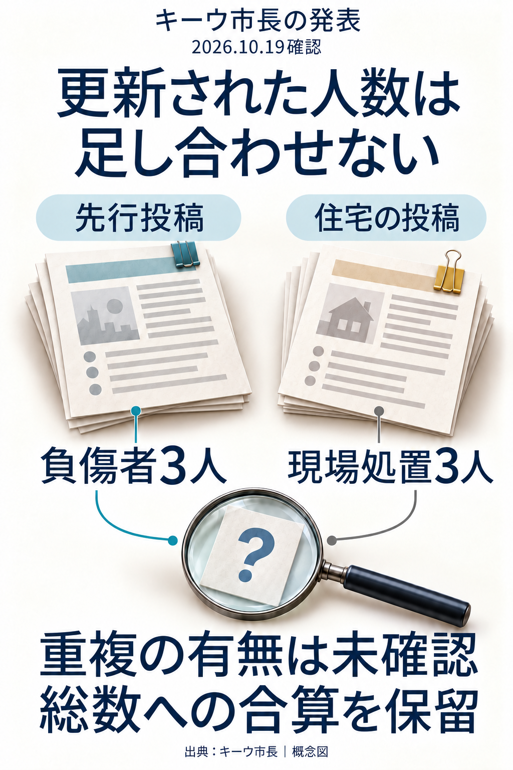 更新された人数は足さない