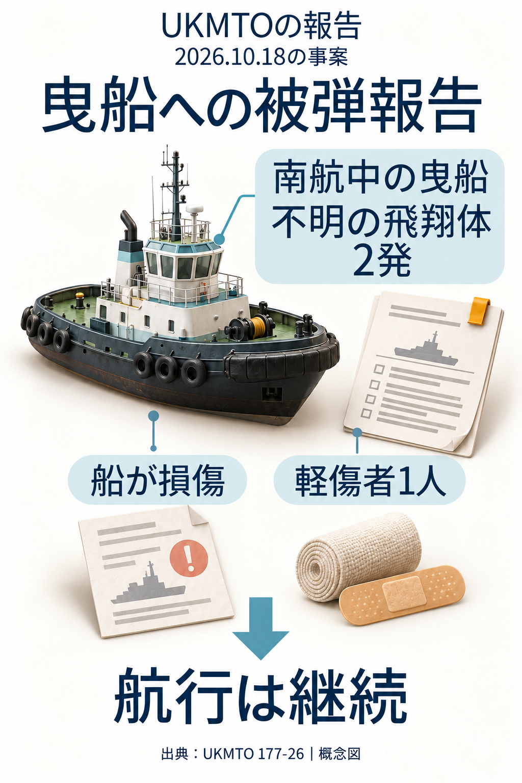 UKMTOが報告したこと